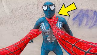 HOMEM ARANHA vs VENOM ENCONTRADO NA VIDA REAL !!