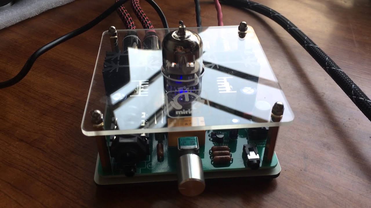 Tube Earphone Amplifier 12600ohms Russian 6922H Preamp Class A Amp