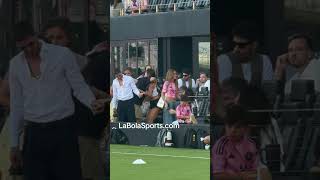 Rodrigo De Paul Y Tini En El Estadio Del Inter Miami