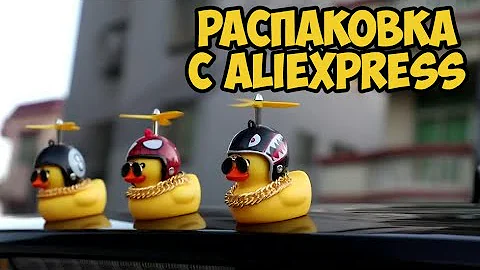 Aliexpress для машины #1 | SWAG УТОЧКА В ШЛЕМЕ (РАСПАКОВКА, ОБЗОР)