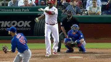 CHC@PHI: Phillies plate five runs in the 7th inning