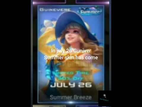 Incoming Skin of Mobile legends preview - YouTube