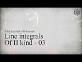 Line integral of II kind - 03: practical problems