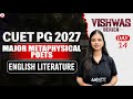 CUET PG English Literature 2027 | Major Metaphysical Poets | Adda247 CUET PG Prep