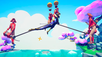 2 HARPOONER & 2 BALLOONER + 2 MATHEMATICIAN vs EVERY UNIT 🤦 | Totally Accurate Battle Simulator TABS