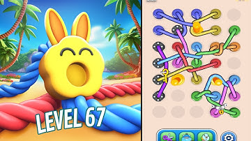 🏅 TWISTED TANGLE 🤪 Level 67 🧩 Gameplay Walkthrough