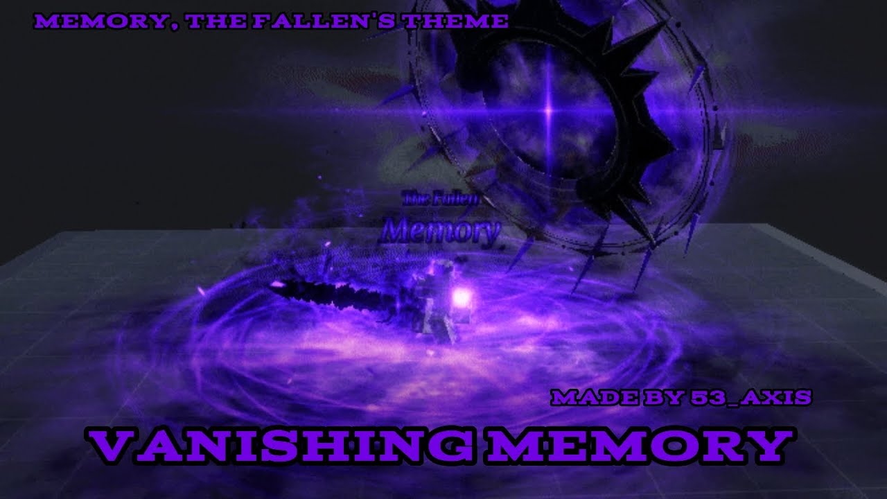 Sol s rng ost memory the fallen roblox youtube