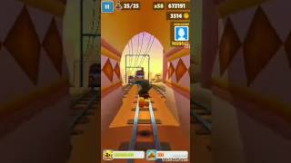 Subway Surfers Ninja Unlocked Gameplay With Special Power Speed Up Sket screenshot 4