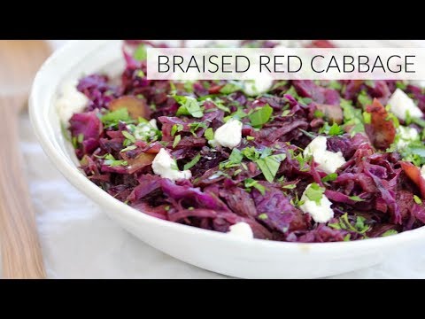Video: Red Cabbage Salad With Cheese - A Recipe With A Photo Step By Step