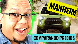 Manheim comparando precios en las subastas de autos