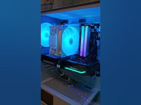 сборка пк на i5 12400f и rtx 4070 в белом корпусе PowerCase evo! #intel ...