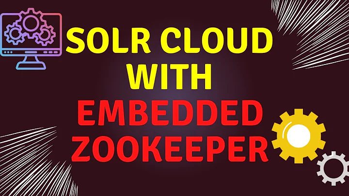 apache solr cloud Embedded Zookeeper English