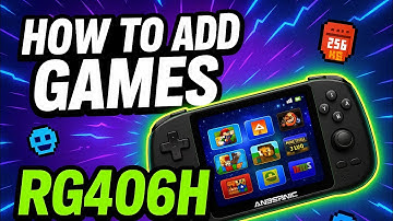 Anbernic RG406H How to add games 