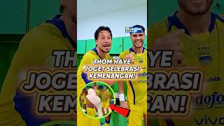 Thom Haye Selebrasi Joget Pesta Kemenangan! 🥳