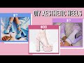 DIY DOLLS KILL HEELS *aesthetically pleasing*