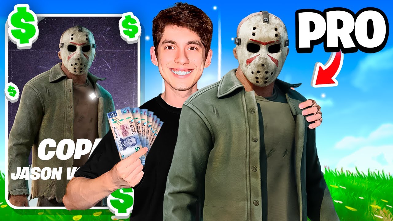 Contraté un PRO para GANAR el TORNEO de JASON! (SKIN EXCLUSIVA GRATIS)