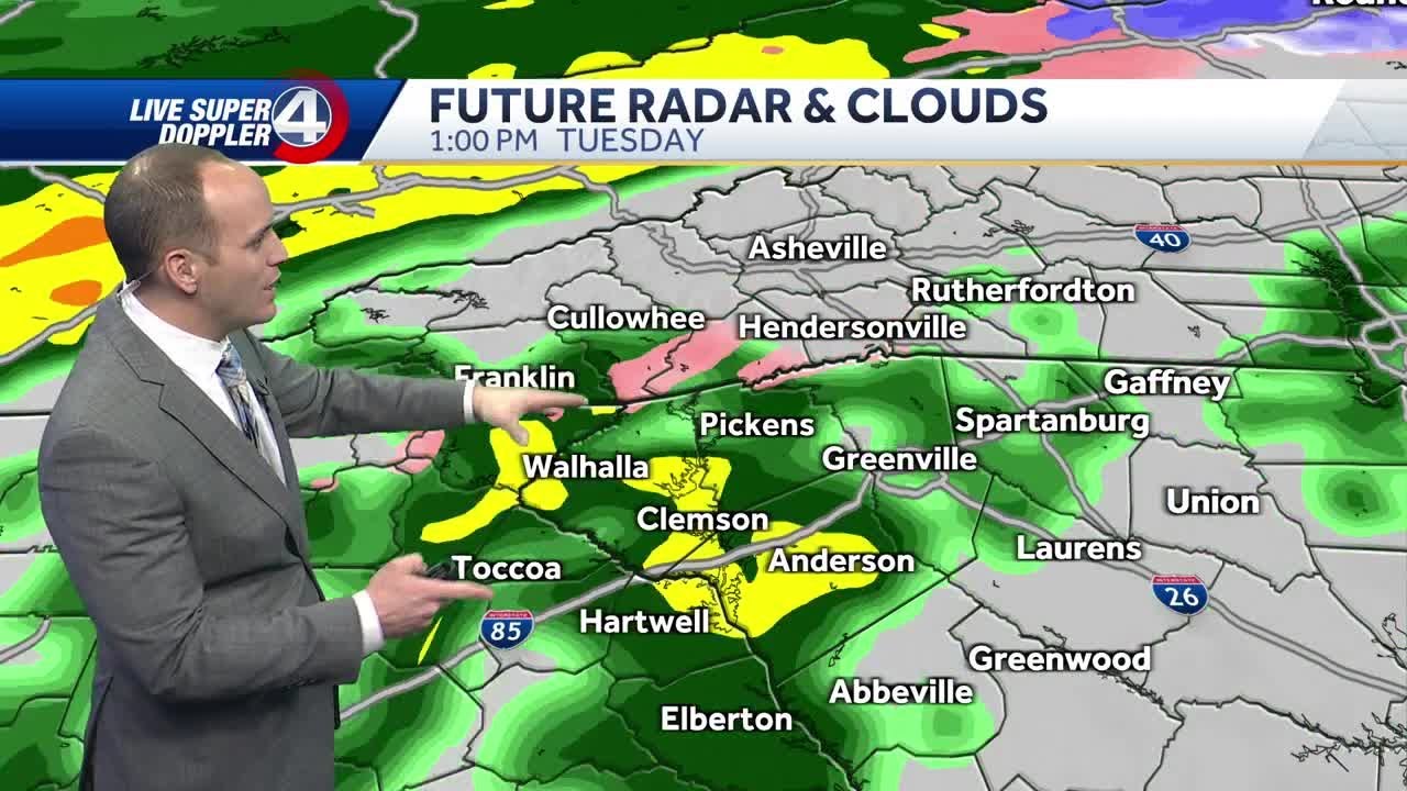 Heavy rain, flooding risk, storm on way to South Carolina - YouTube