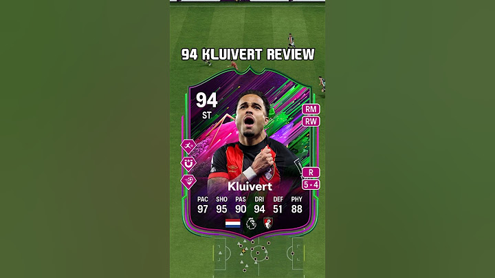 94 Kluivert Review in EA FC 25, wth is this content 😬 #shorts #short #fc25 #eafc25 #shapeshifters