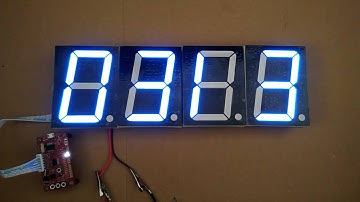 Arduino  for have drive led 7 segment display module
