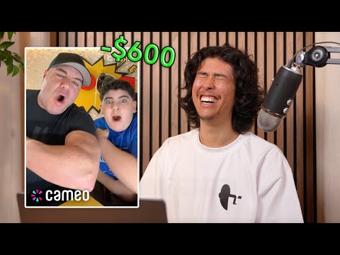 Paying Celebrities on Cameo to do ASMR