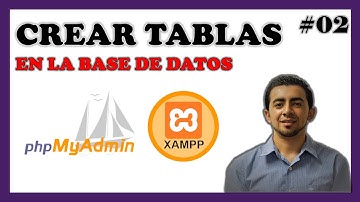 🔴 Como CREAR TABLAS en PhpMyAdmin 🔥[ XAMPP - MySQL ]