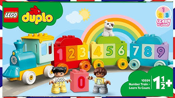 🚂 LEGO DUPLO WORLD new number train 🏳️‍🌈