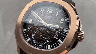 Patek Philippe Aquanaut Travel Time 5164R-001 Rose Gold Patek Philippe Watch Review