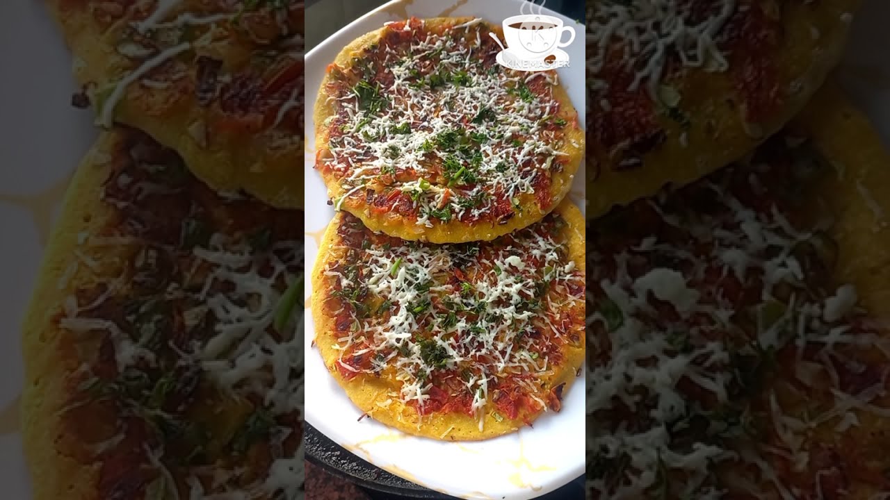 Besan Veg Uttapam in 10 Minutes | Quick & Easy Breakfast recipe | Mom's Kitchen 😋 