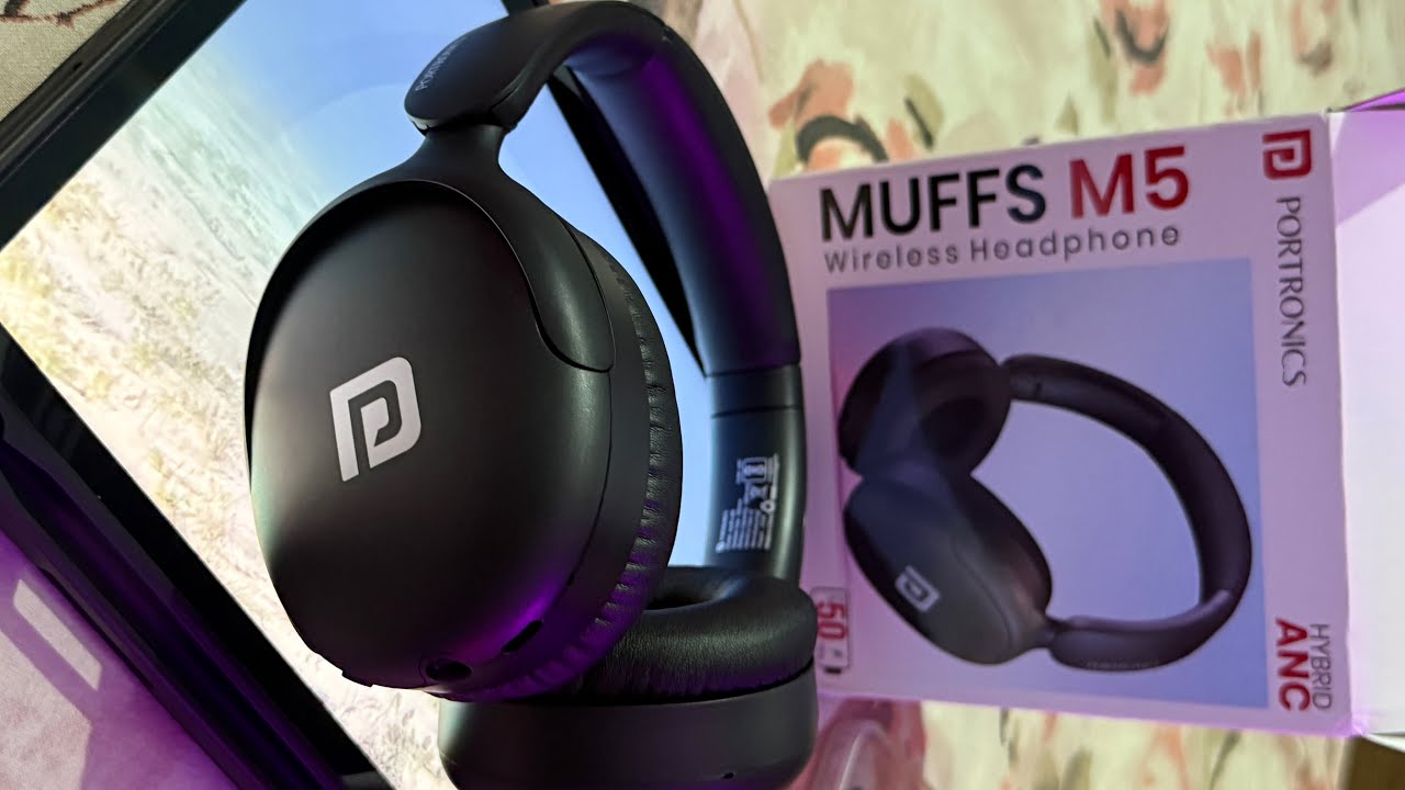 HEADPHONES 🎧PORTRONICS M5 MUFFS || UNBOXING BRAND NEW UNDER 1800 RS 