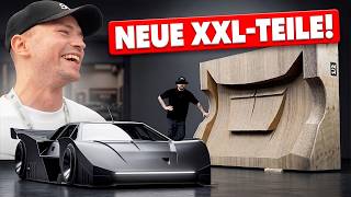 Unsere bisher größten Spezialteile sind angekommen 🔥 Wir bauen ein eigenes Auto – Folge 31