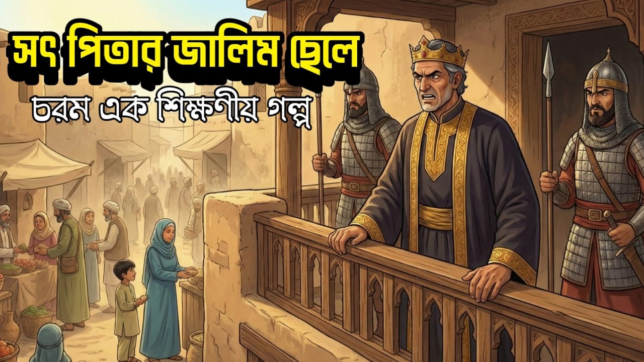 সৎ রাজ্যের জালিম শাসক | জুলুম ও কর্মের ফল | একটি ইসলামী শিক্ষণীয় গল্প | HidayahToon Bangla Story