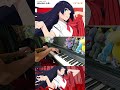 【ピアノ】「HIBANA―火花― / 駒形花火(CV.藤野こころ) from いきづらい部!」『イキヅライブ! LOVELIVE! BLUEBIRD』【弾いてみた】 #shorts