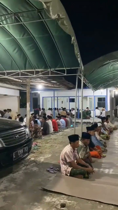 suasana tahlilan di hari ke 3👉 pangpong Madura