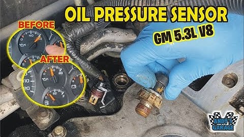 How To Replace Oil Pressure Sensor - GM 5.3L V8 (Andy’s Garage: Episode - 420)