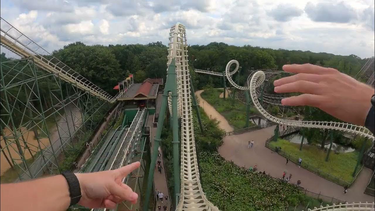 Python | Efteling | 4K Front Row POV - YouTube