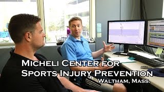 MICHELI CENTER FOR SPORTS INJURY PREVENTION GOLF SWING ANALYSIS