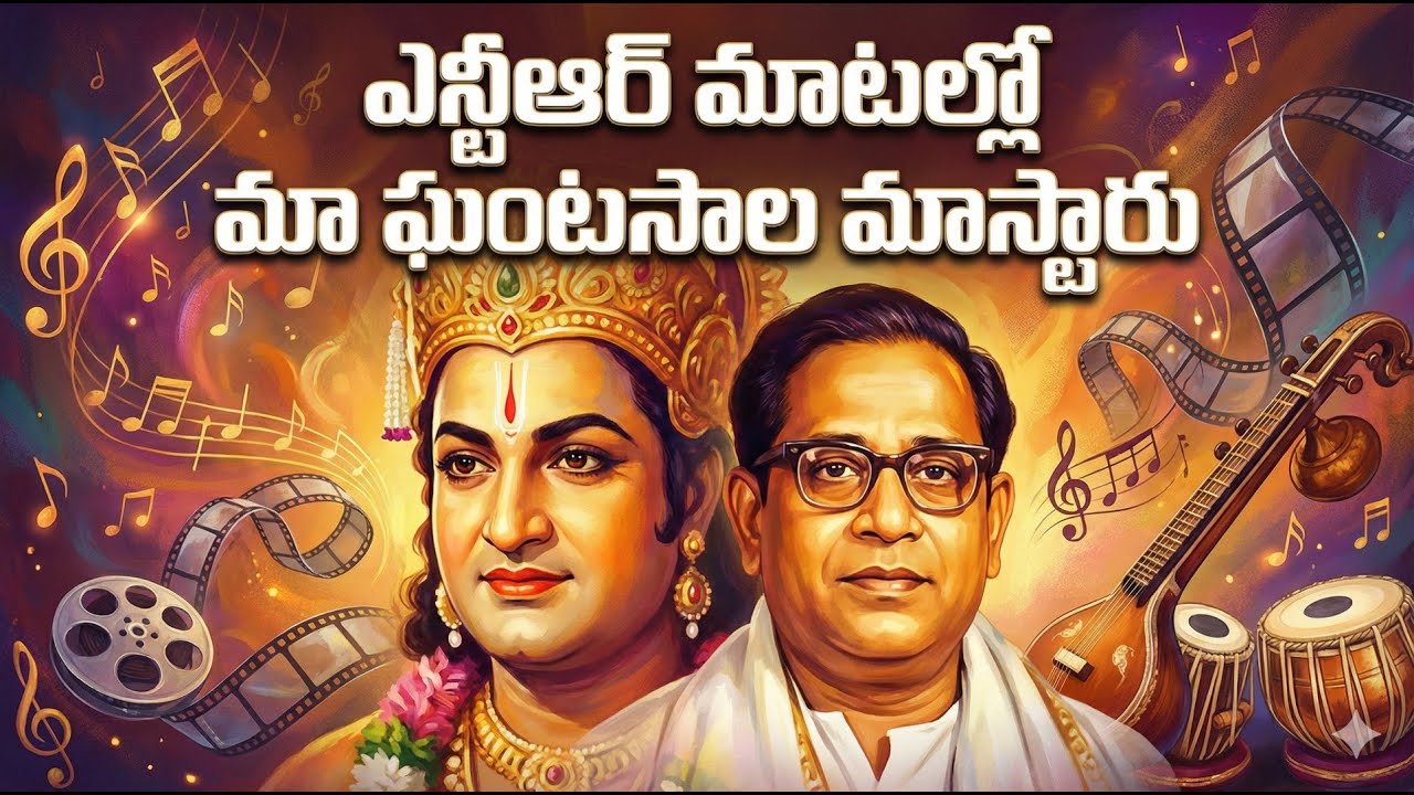 ఎన్టీఆర్ మాటల్లో: మా ఘంటసాల మాస్టారు