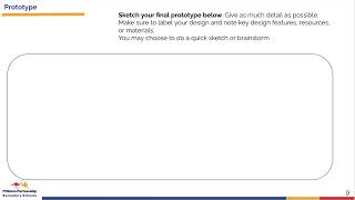 Step 9 – Prototype – Food Security Design Sprint