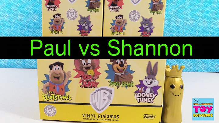 Paul vs Shannon Funko Looney Tunes Figure Blind Box Opening | PSToyReviews