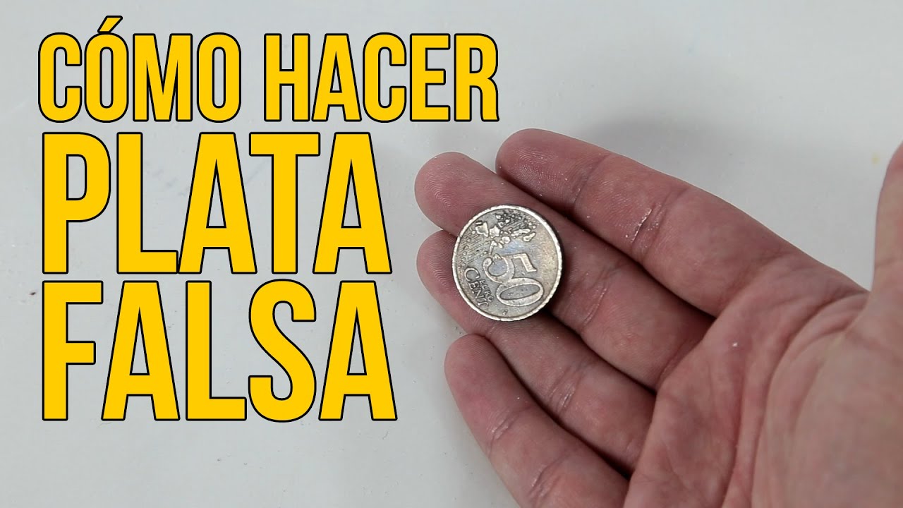 Cómo hacer plata falsa (Experimentos Caseros)