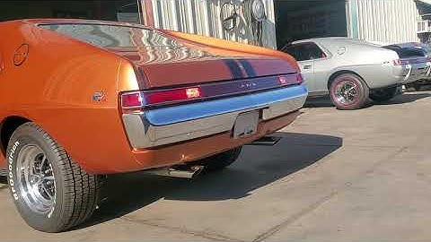 Bittersweet AMX Freshly finished exhaust.