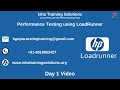 Performance Testing Using LoadRunner Day 1 Video. Pls call / whatsapp us on +91-8019952427 to enroll