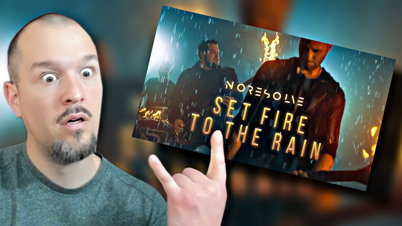 No Resolve - Set Fire to the Rain | FIRST EVER REACTION!!!