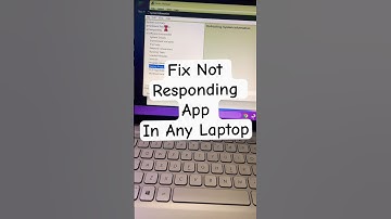 how to fix not responding program in any laptop or computer #shorts #viral #windows #shortvideo