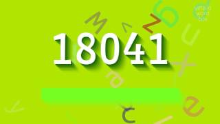 How to say 18041! (High Quality Voices)