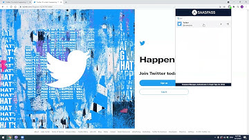 SAASPASS Password & Authenticator code Autofill on the computer browser