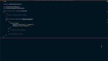 Session authentication in Laravel