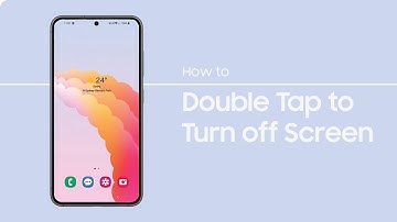Enable Double Tap to Turn off Screen