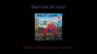 Riot - Hot For Love - 08 - Lyrics / Subtitulos en español (Nwobhm) Traducida