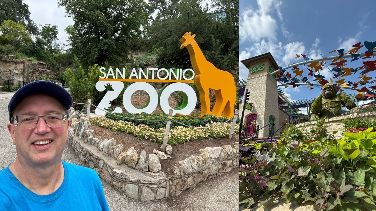 A visit to the world-famous San Antonio Zoo 2025 - YouTube